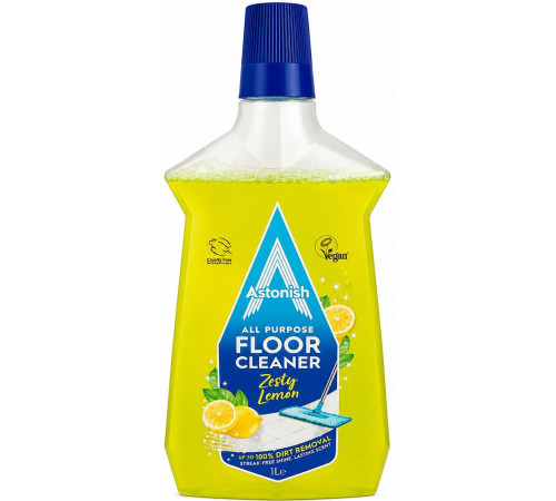Засіб для миття підлоги Astonish Floor Cleaner Лимон 1 л