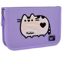 Пенал шкільний Yes 533628 Pusheen the Cat твердий одинарний з двома клапанами