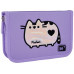 Пенал шкільний Yes 533628 Pusheen the Cat твердий одинарний з двома клапанами