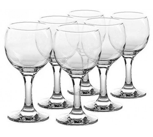 Набір келихів для вина Pasabahce 1077945 Siena 6 шт 220 мл