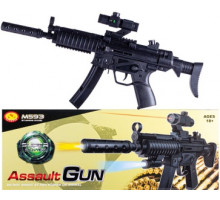 Автомат М593 Assault Gum на шариках, с лазерным прицелом