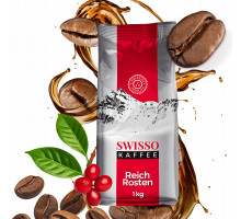 Кофе в зернах Swisso Kaffee Reich Rosten 1 кг