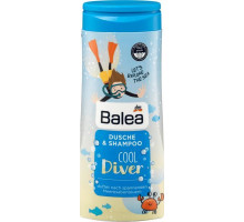 Дитячий гель для душу та шампунь Balea Cool Diver 300 мл