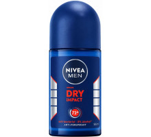 Дезодорант кульковий чоловічий Nivea Dry Impact 50 мл