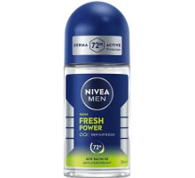 Дезодорант кульковий чоловічий Nivea Fresh Power 50 мл