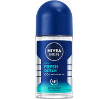Дезодорант кульковий чоловічий Nivea Fresh Ocean 50 мл