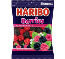 Цукерки желейні фруктові Haribo Berries 100 г