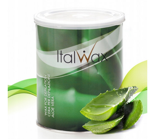 Теплый воск для депиляции ItalWax Алоэ 800 мл Теплый воск для депиляции ItalWax Алоэ 800 мл