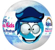 Бомбочка для ванн Rainbow Crazy Bombs Kids Веселий пірат з сюрпризом 100 г