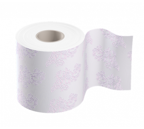 Туалетная бумага Kleenex клубника 3 слоя 6+2 рулона
