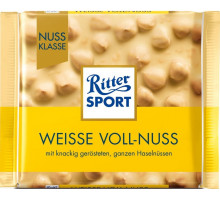 Шоколад Ritter Sport Weisse Voll-Nuss 100 г