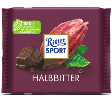 Шоколад Ritter Sport Halbbitter 100 г