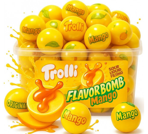 Цукерки желейні Trolli Mango 18.8 г (ціна за 1 шт)