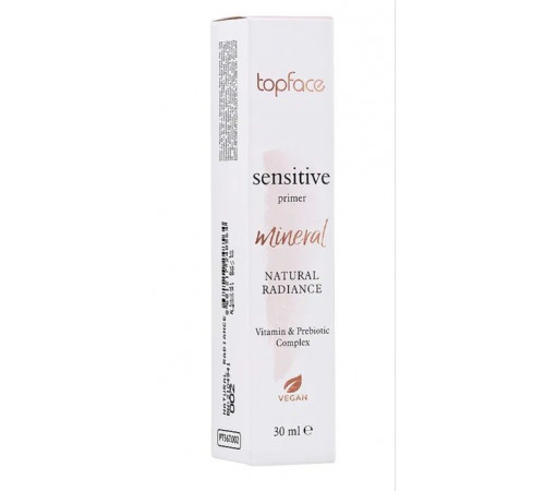 Праймер для обличчя TopFace Sensitive Primer Mineral Natural Radiance № 002 30 мл