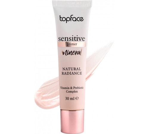 Праймер для обличчя TopFace Sensitive Primer Mineral Natural Radiance № 002 30 мл