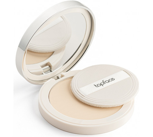 Компактная пудра TopFace Super Match Foundation №002 Light Cream 10 г