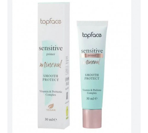 Праймер для обличчя TopFace Sensitive Primer Mineral Smooth Protect № 001 30 мл