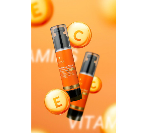 Крем для обличчя сонцезахисний зволожуючий Soika SPF50 50 мл