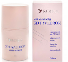 Крем-флюїд для обличчя Soika 3D Hyaluron 50 мл