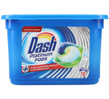 Гелеві капсули Dash Platinum Pods 18 шт (ціна за 1 шт)