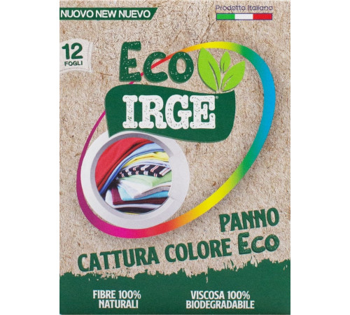 Активные салфетки для стирки Irge Eco 12 шт