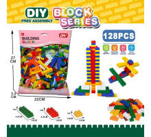 Конструктор 336-2 DIY Building Block 128 деталей в пакете