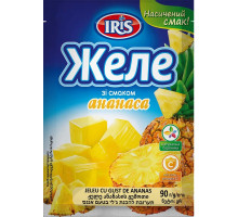 Желе IRIS зі смаком Ананаса 90 г
