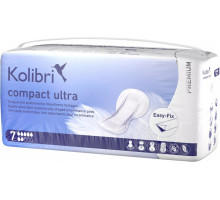 Урологічні прокладки Kolibri Compact Premium Ultra 7 капель (69х35 см) 28 шт