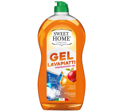 Средство для мытья посуды Sweet Home Apple Vinegar 850 мл