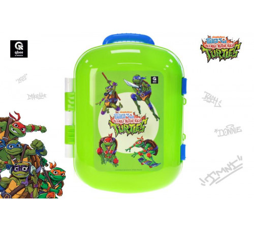 Чемодан детский QB001-205 Ракушки Ниндзя