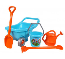 Тачка детская с песочным набором Технок 4265