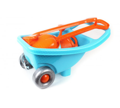 Тачка детская с песочным набором Технок 4265