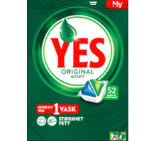 Таблетки для посудомоечной машины YES Original AlT i ETT 52 шт (цена за 1шт)