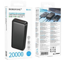 Повербанк Borofone BJ80A 20000mAh 22.5W QC + PD Black