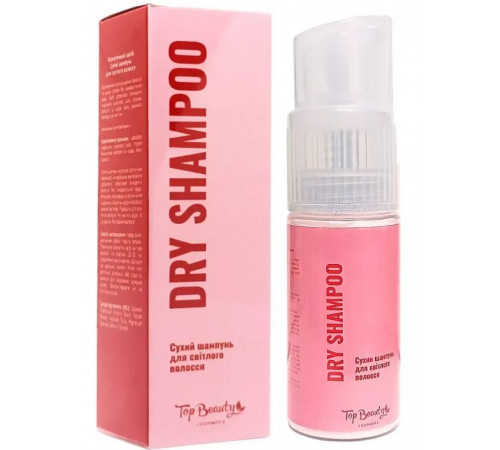 Сухий шампунь для світлого волосся Top Beauty 60 мл