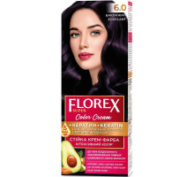 Краска для волос Florex Super 6.0 Баклажан