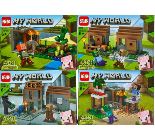 Конструктор 6019 My World в асортименті Конструктор 6019 My World в асортименті