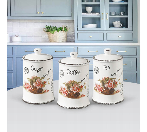 Набір ємностей керамічних Maestro MR20050-03CS 3 предмета