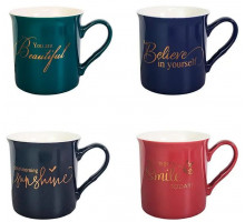 Чашка керамічна Vittora VT-С-191310 Класичні барви 310 мл