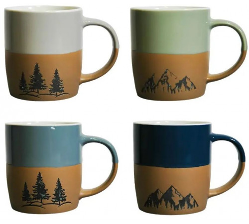 Чашка керамічна Vittora VT-С-244360 Мелодія гір 360 мл