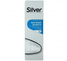 Крем-краска для обуви Silver Белая 75 мл