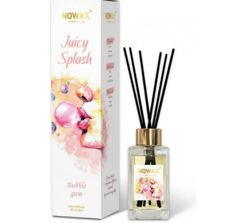 Ароматизатор повітря Nowax Juicy Splash Bubble Gum 90 мл