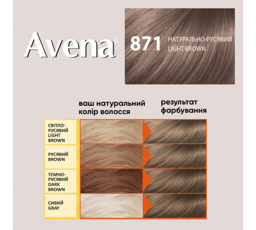 Фарба для волосся Acme Color Avena 871 Натурально-русявий