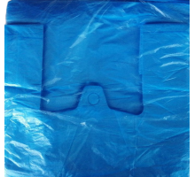 Фасовочный пакет Майка крепкая синяя 25х45 см 200 штук