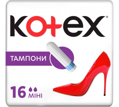 Гигиенические тампоны Kotex Mini 16 + 8 шт