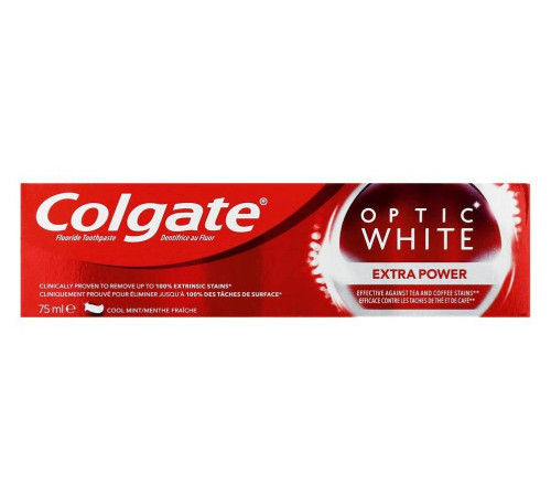 Зубна паста Colgate Optic White Extra Powert 75 мл