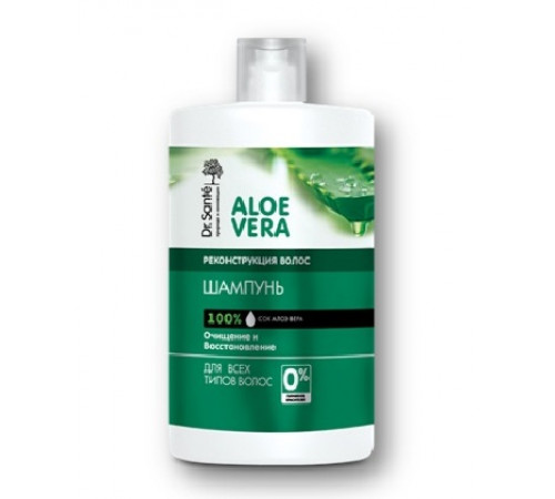 Шампунь для волосся Dr.Sante Aloe Vera Реконструкція 1000 мл