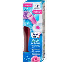 Змінний блок гелевого штампа для унітазу Denkmit Flower 75 мл