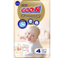 Підгузки Goo.N Premium Soft 4 (9-14 кг) 34 шт