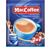 Напиток кофейный растворимый MacCoffee 3в1 Сгущенка 18 г